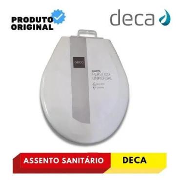 Imagem de Assento Tampa Vaso Sanitário Universal Branco AP01 - Deca