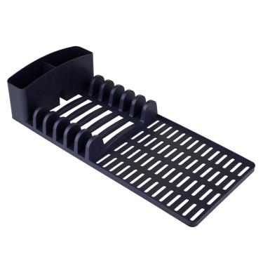 Imagem de Escorredor Slim 6 Pratos 182 Dasplast Preto