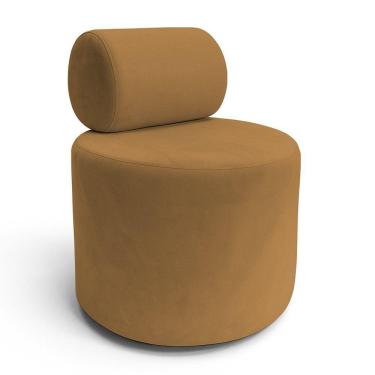 Imagem de Poltrona Tokyo Veludo Com Design Exclusivo - 7 Decor Terracota