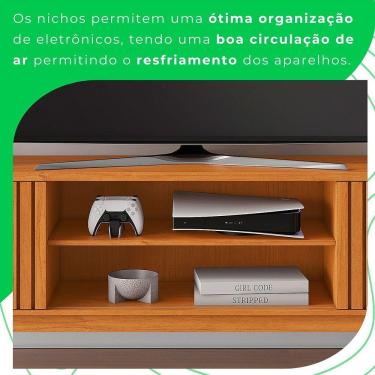 Imagem de Rack Trunfo Candian Para Tv Até 70 Polegadas Jcm Movelaria Cinamomo