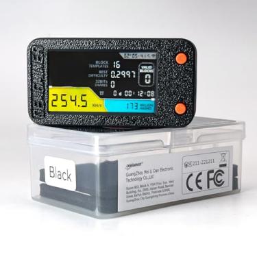 Imagem de NerdMiner V2 Pro 250KH/s T-Display S3 Bitcoin Solo Lottery Miner – Baixo consumo de energia, WiFi, USB-C – Edição Trump, 3.125 BTC Potencial de Ganho – Ideal para Mineração Doméstica (Preto)