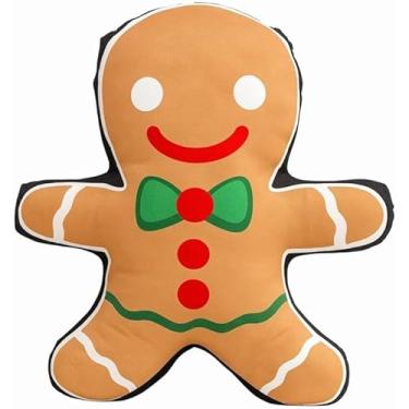 Imagem de Almofadas Decorativas de Natal Almofadas Natalinas Para Sala Sofá (Almofada de Biscoito)