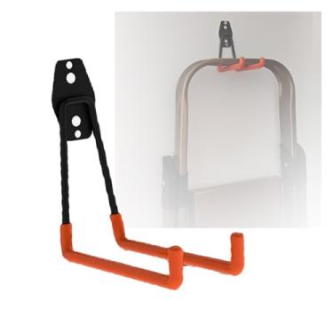 Imagem de Rack de armazenamento de raquete de tênis, suporte de raquete de badminton resistente para pendurar na parede, suporte de raquete de tênis de mesa, capacidade de rolamento de 20 kg, para raquetes de