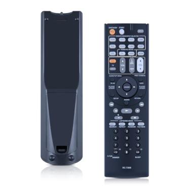 Imagem de Controle remoto de substituição RC-738M adequado para sistema de home theater ONKYO RC738M RT24140738 HTS7200 HT-S7200 HTRC160 HT-RC160 TX-NR607 TXSR607 TX-SR607 RC-739M DTR201 DTR 20.0 cm. 1 DTR301