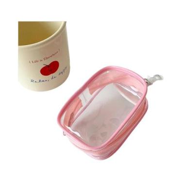 Imagem de Bolsa De Armazenamento Mini Transparente Em PVC, Bolsa De Armazenament