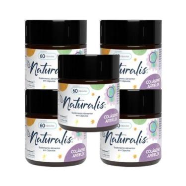 Imagem de Colágeno Artiflex Naturalis com Acido Hialurônico 60 Cáps, 5 Unids