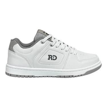 Imagem de Tênis Redikal Skate Masculino RKT497 Branco, Branco, 38