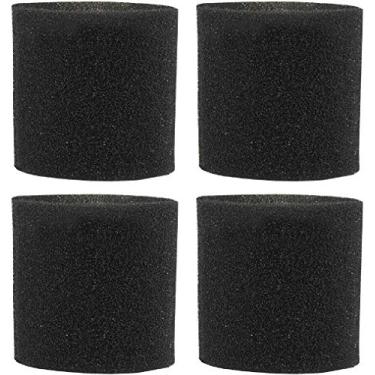 Imagem de Nispira Filtro de manga de espuma de substituição de dupla finalidade compatível com Shop-Vac 9058500 90585 Tipo R Aspirador úmido/seco. 4 pacotes
