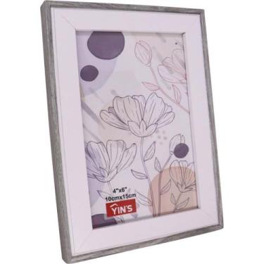 Imagem de Porta Retrato Sorreto MDF/VIDR/PLAS 10X15C(S - TT Brasil