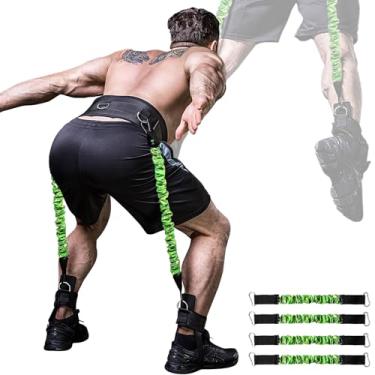 Imagem de celestite Treinador vertical de salto para vôlei, basquete, academia doméstica, faixas de resistência para máquina de salto, caixa de salto ajustável para substituição de equipamento de treinamento de