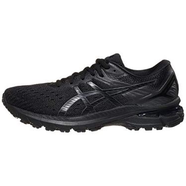 Imagem de ASICS Tênis de corrida feminino GT-2000 9, Preto/preto, 5 Wide