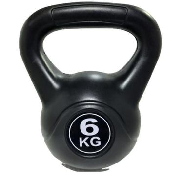 Imagem de Kettlebell 6kg Exercício Funcional Vinil Musculação Treino - OCCY