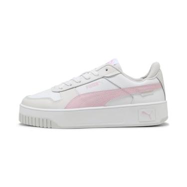 Imagem de PUMA Tênis feminino Carina Street, Puma Branco-rosa malva penas cinza, 36