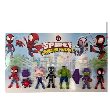 Imagem de Spidey Amazing Friends Cartela Com 9 Peças