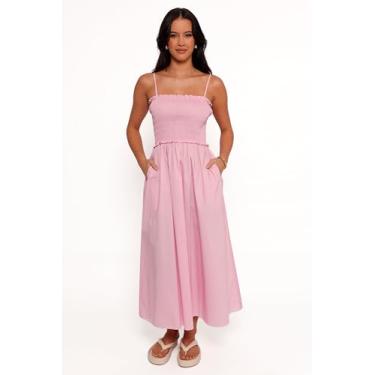 Imagem de Petal & Pup Vestido longo feminino Nigella rosa, rosa, P