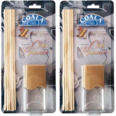 Imagem de Kit 2 Unidades Difusor de Aromas Chá Branco 100ml Coala Essências. Apr