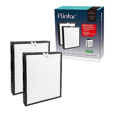 Imagem de Flintar Vital 100S Replacement Filter, Compatible with LEVOIT Vital 100S Air Purifier, H13 True HEPA + Activated Carbon Replacement filter, Part # Vital 100S-RF, Original Filter, 2-Pack