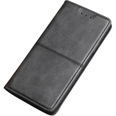 Imagem de ANZOAT Capa para iPhone 14/14 Plus/14 Pro/14 Pro Max, Carteira de Couro Flip Folio Case, Suporte para Cartão de Suporte Fivela Magnética À Prova de Choque Proteção TPU Interior Shell (Cor: Preto, Tamanho: 14 Pro Max 6,7 Polegadas