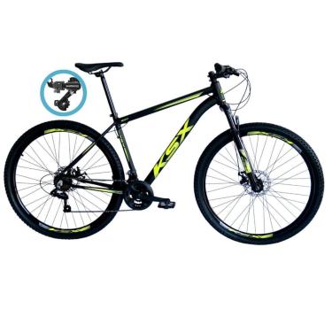 Imagem de Bicicleta Aro 29 Ksx Freios á Disco Cambio Traseiro Shimano 24 Velocidades-Unissex