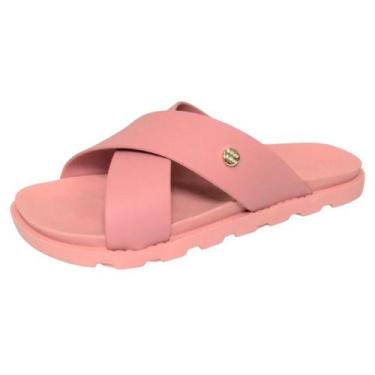 Imagem de Sandália Chinelo Feminino  Tira X ref 10239 - Miss-Miss Calçados, Rosa