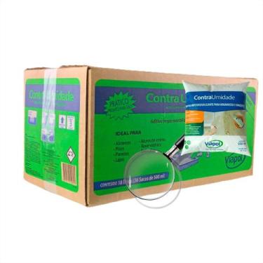 Imagem de Kit 36 Aditivo Impermeabilizante Contra Umidade Viapol 500ml