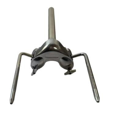 Imagem de oshhni Suporte ajustável para tom de tambor, peça para instrumento, suporte estável, ferragens, de montagem para tom de tambor para shows ao vivo e, com Tubo