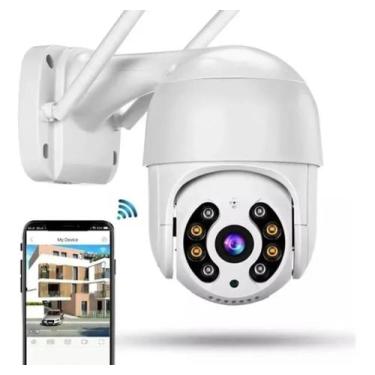 Imagem de Câmera Ip Icsee ptz speed dome Prova D'água Infravermelho Externa Wifi