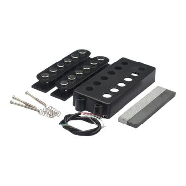 Imagem de harayaa Captadores Humbucker de Bobina Dupla, Fácil Instalação, Peças para Guitarra, Alto Potência, Kit de Captadores DIY para Guitarra e Baixo, Acessórios