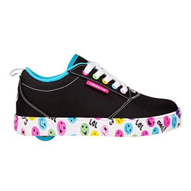 Imagem de HEELYS Girl's Pro 20 Prints (Little Kid/Big Kid/Adult) Black/Multi Faces 13 Little Kid M