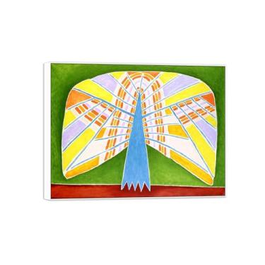 Imagem de Victor Brauner Famosa Arte de Parede Impressão em Tela Pintura Pronto para Pendurar Árvore Não-2-Imagem em Moldura Branca para Decoração de Sala de Estar 40 x 50 cm 16 x 20 pol