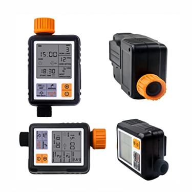 Imagem de Vroomoto Temporizador automático de irrigação de tela grande inteligente, temporização automática de irrigação, micro pulverização em vaso, irrigação preguiçosa, máquina mágica, temporizador de
