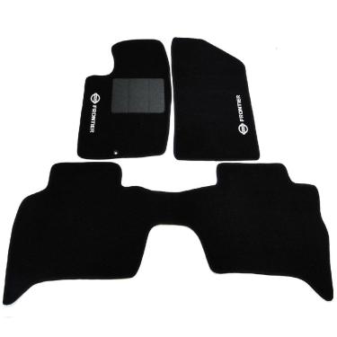 Imagem de Tapete Automotivo Nissan Frontier Carpete Base Pinada