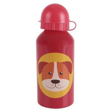 Imagem de Squeeze Inox Bichinhos 400ml Infantil - Cachorro Vermelho - Art House 