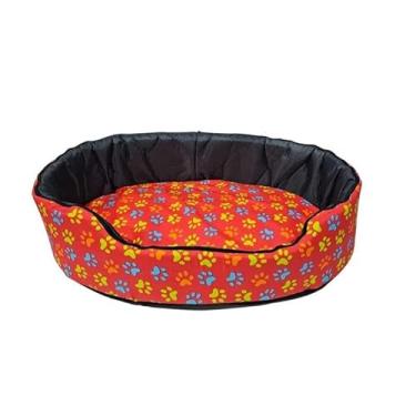 Imagem de Cama Modelo para Cachorro ou Gato Caminha Pet cama pet caminha para gato cama de cachorro(Vermelho,70cmX50cm)