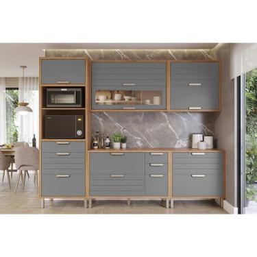 Imagem de Kit Modulado MGM 5 Peças Eloise C5P161 Cinamomo/Platina