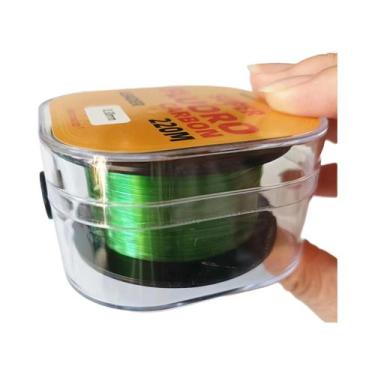 Imagem de Linha De Pesca Transparente Revestida Com Fluorocarbono 220M, Linha Lí