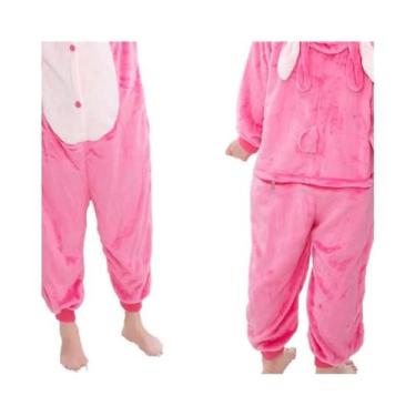 Imagem de Pijama Infantil De Flanela Azul Com Estampa De Animais Em Estilo Carto