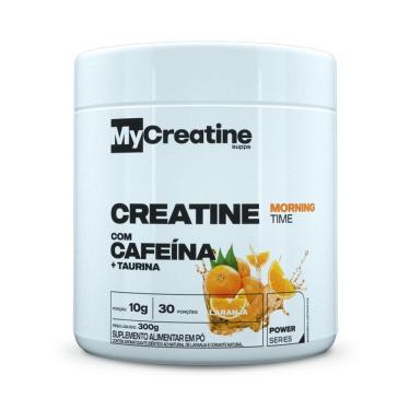 Imagem de Creatina + Cafeína + Taurina Mycreatine 300g Sabor Laranja