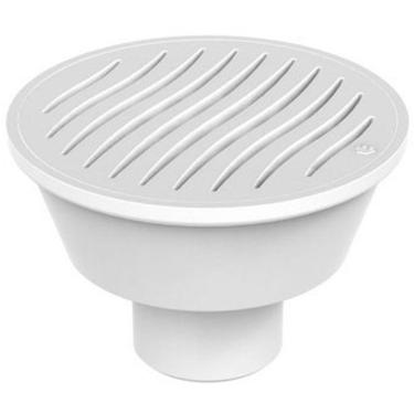 Imagem de Ralo Cônico Branco Grelha 100x40mm - 27258824 - Tigre