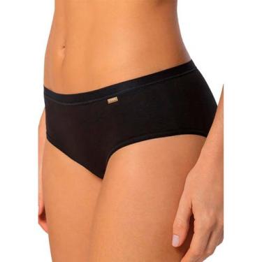 Imagem de Calcinha Básica Lupo Loba 40352-001 Algodão T. P/XXG, GG, 9990, Preto