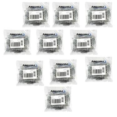 Imagem de Kit 10 Unidades Prego De Aço 17x21 (3,00x48mm)Zincado Âncora - Ancora