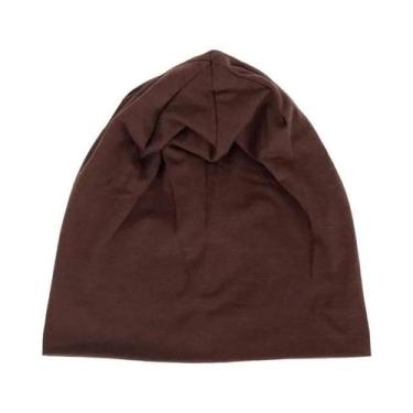 Imagem de Gorro Unissex De Poliéster Sólido, Boné Casual Fino Para Homens E Mulh