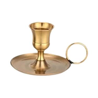 Imagem de Castiçal De Metal Festivo Para Casamento Com Alça, Centro De Mesa Para