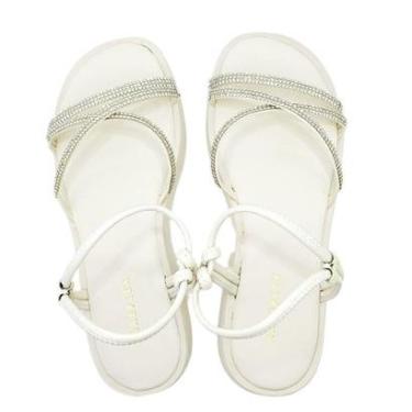 Imagem de Sandália Careflex com Plataforma Baixa e Brilho-Feminino