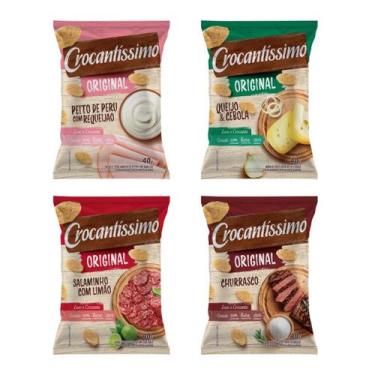 Imagem de 20 Unidades de Crocantíssimo 40g Escolha o Sabor, 20x MISTO - 5x de Ca