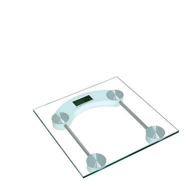 Imagem de Balança Digital Para Banheiro Em Vidro Temperado Com Display Lcd – Alta Precisão Até 180kg