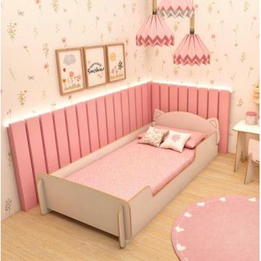 Imagem de Cama Infantil Montessoriana Confortável Para Quarto Criança Menino Men