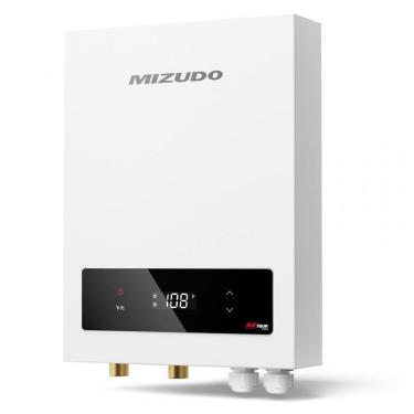 Imagem de MIZUDO Aquecedor de Água Elétrico Instantâneo 27kW, 240V, até 23,8 L/min, Display LED, para Casa Inteira