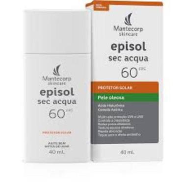 Imagem de Episol Sec Acqua Protetor Solar Facial FPS 60 40ml - Mantecorp Skincar