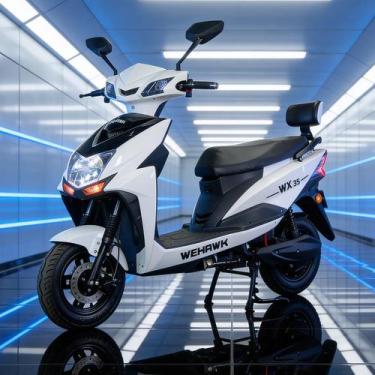 Imagem de Scooter Elétrica WeHawk WX-35 1000W  60V 20Ah  Autonomia até 55km, Bra